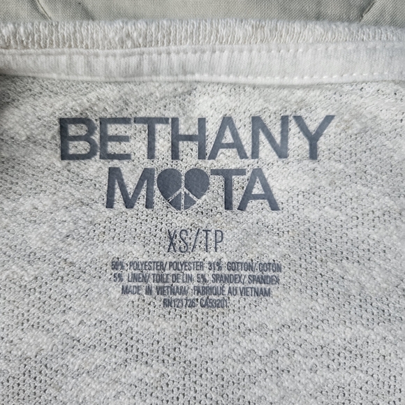 BETHANY MOTA x Aeropostale Deer Sequin Long Sleeve Top XS Cabincore - Picture 5 of 7